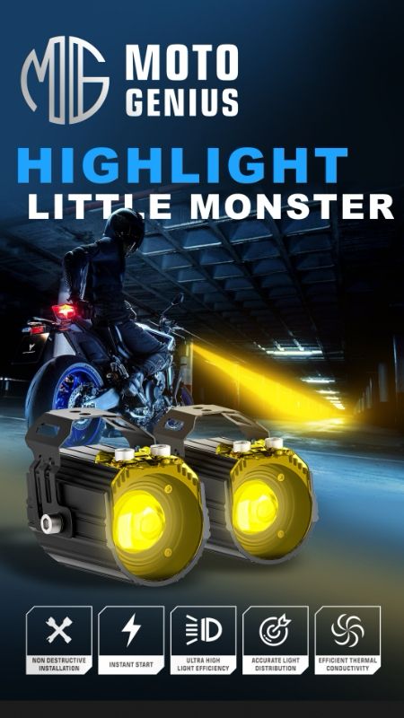 Moto Genius MK 2 Foglights