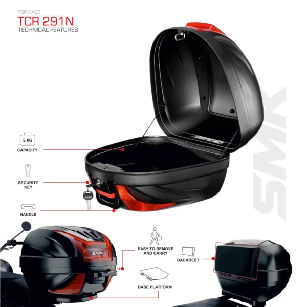 SMK TOP CASE TCR 291N - Image 2