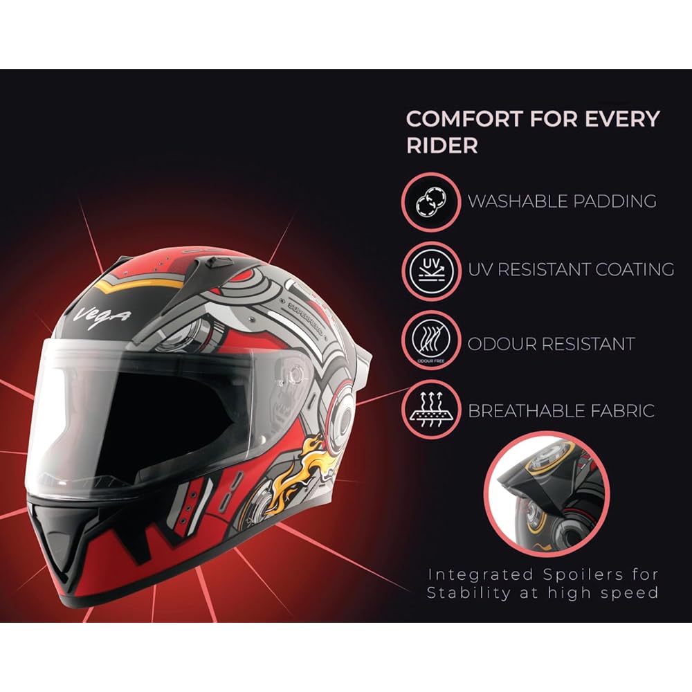 VEGA BOLT SUPERHERO BLACK/RED - Image 3