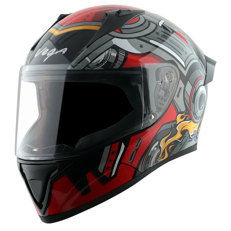 VEGA BOLT SUPERHERO BLACK/RED