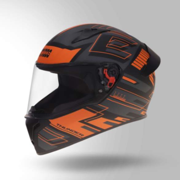 STUDDS BLACK/ORANGE
