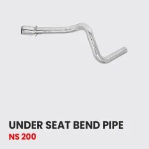 Ht exhaust Pulsar ns underseat bend pipe