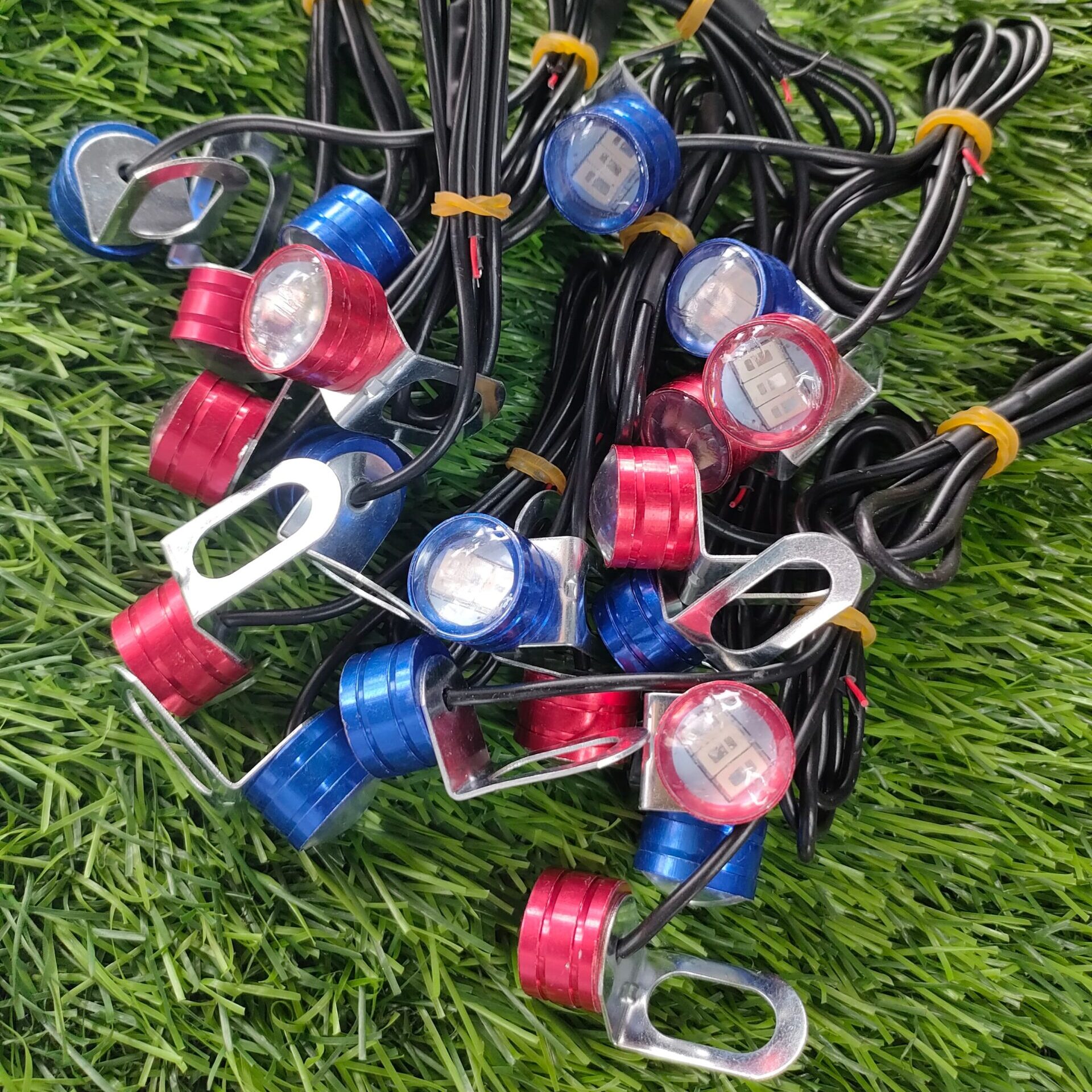 Strobe lights blue/red