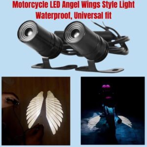 Motor cycle LED angle wings style light waterproof universal fit