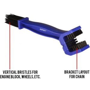 Chain cleaning brush