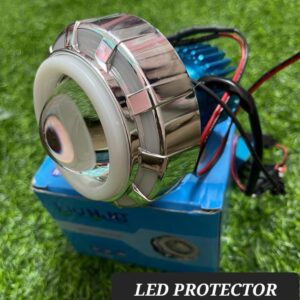 Led projector light with fan