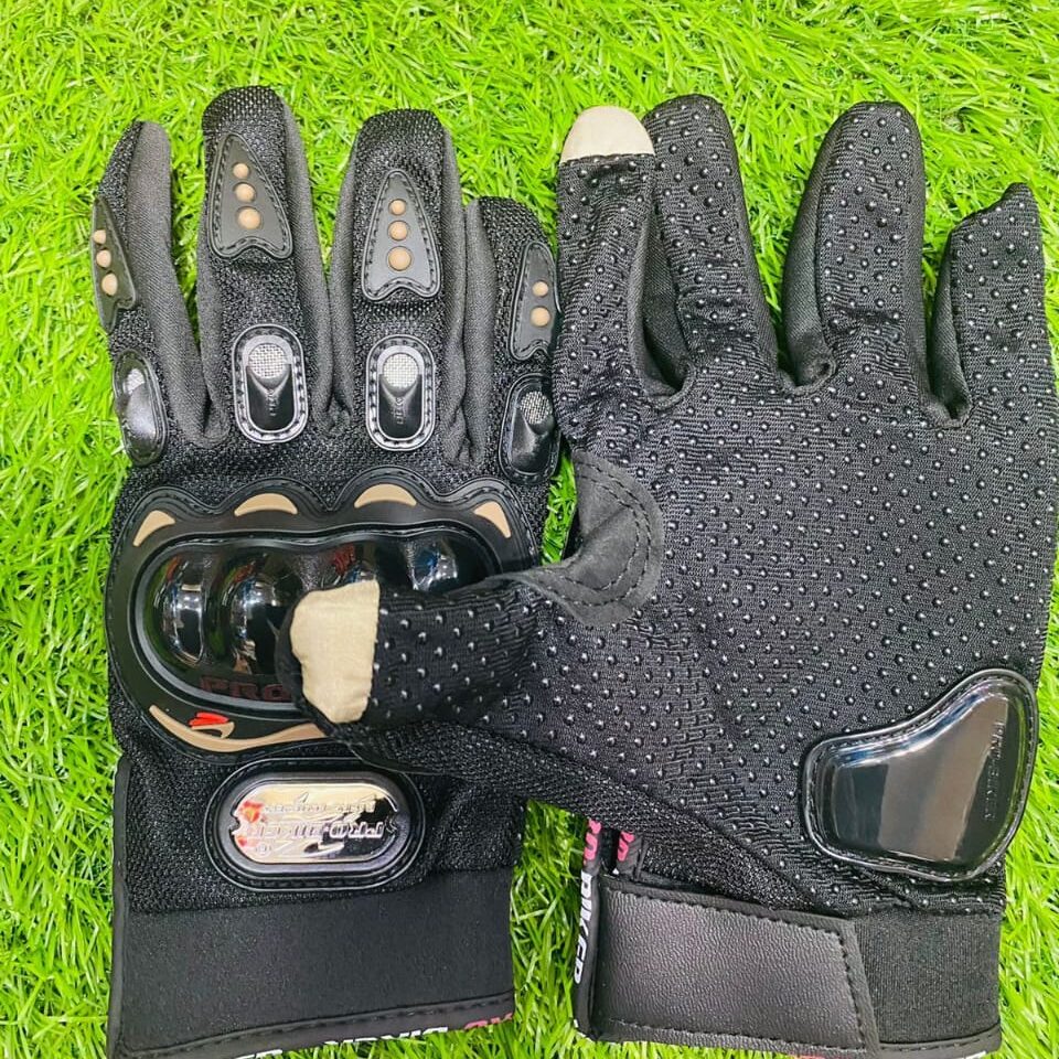 Probiker gloves touch black