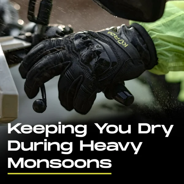 Korda Splash Waterproof Riding Gloves (size L) - Image 2