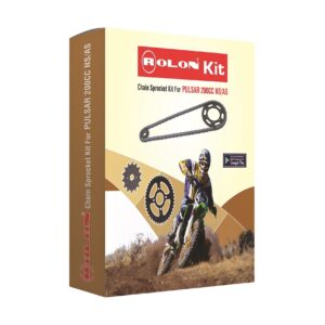 Chain and Sprocket kit for PULSAR 200CC NS - KIT