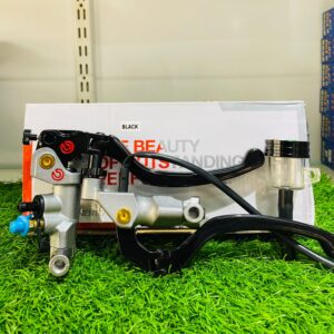 Brembo Hydraulic Lever Set With 1 Cylinder Can For Universal Bikes - Black Color ( Set of 2 pieces )